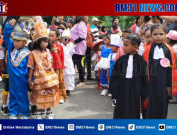 Sebanyak 116 Kontingen Mengikuti Karnaval Tingkat PAUD/TK dan SD/MI Menyongsong HUT Kota Masohi