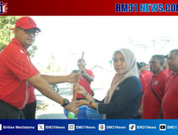 SatPol-PP Promal Gelar Jalan Santai dan Kerja Bakti