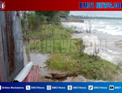 Lima Belas Rumah Warga Desa Kobi Dilanda Bencana Alam