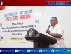 LPM Fakultas Hukum Unpatti Gelar Pelatihan SPMI dan AMI