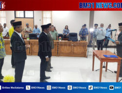 Tuarita Lantik Dua Pj KPN dan Sembilan Saniri Negeri