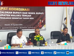 KPU Maluku Tengah Gelar Rakor Persiapan Pencalonan Bupati/Wakil Bupati Dalam Pemilihan Serentak 2024