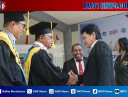 Hadiri Wisuda Unpatti, Sadali Bangga dengan Perjuangan Para Lulusan yang Merupakan Aset Daerah