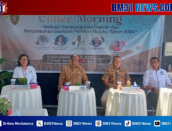 Refleksi Pembangunan Daerah dan Pertumbuhan Ekonomi Provinsi Maluku Tahun 2024, Pemda Gandeng Insan Pers Laksanakan Coffe Morning