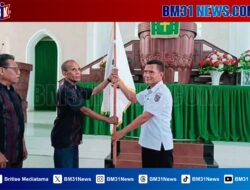 Moriolkosu Remi Melepaskan Kontingen Pesparawi KKT Menuju Ajang Tingkat Provinsi Maluku