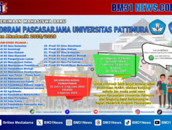 Unpatti Buka Seleksi S2 dan S3 Tahun Akademik 2025, Ini Jadwal Lengkapnya