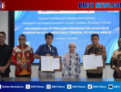 Pemkot Ambon dan Pelindo Teken MoU Optimalkan Layanan Logistik dan Infrastruktur Pelabuhan