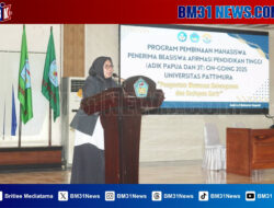 Unpatti Perkuat Karakter Mahasiswa Penerima Beasiswa ADik Papua dan 3T Lewat Pembinaan Wawasan Kebangsaan