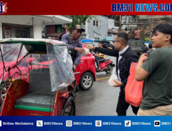 Aksi Sosial Yayasan Lumbung Peduli Maluku Bagikan 500 Makanan Gratis di Ambon