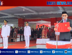 Bupati Zulkarnain Pimpin Upacara HUT RI ke-80 di Masohi, Rakyat Tetap Antusias Meski Hujan