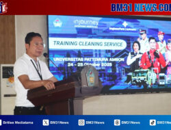 Universitas Pattimura Gandeng PT. Angkasa Pura Indonesia Tingkatkan Profesionalisme Cleaning Service
