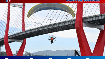 Fasida Maluku Laksanakan Paramotor Exercise dari Unpatti Menuju JMP Ambon