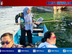 Istri Bupati Maluku Tengah Pimpin Aksi Bersih Laut di Banda untuk Kurangi Sampah Plastik