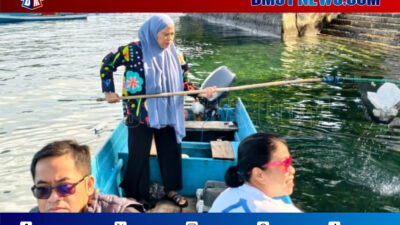 Istri Bupati Maluku Tengah Pimpin Aksi Bersih Laut di Banda untuk Kurangi Sampah Plastik