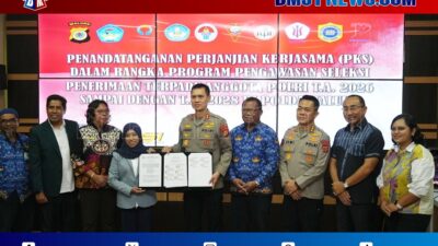 Sinergi Pengawasan Rekrutmen Polri: Unpatti dan Polda Maluku Teken Kerja Sama Strategis