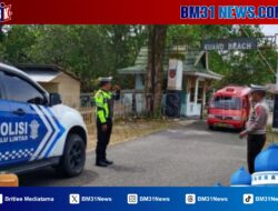 Pengamanan Lalu Lintas Lebaran 2026 di Maluku Tengah, Polisi Intensifkan Gatur di Objek Wisata