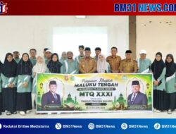 Bupati Malteng Lepas 69 Kontingen Khafilah MTQ Maluku Tengah ke MTQ XXXI Provinsi Maluku di Kota Ambon
