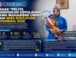 Gagasan “Pelita Pendidikan Kepulauan” Bawa Mahasiswi Unpatti Raih Miss Education Indonesia 2026