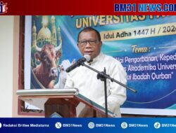 Perayaan Idul Adha di Unpatti Tekankan Kepedulian Sosial, Bukan Sekadar Ritual