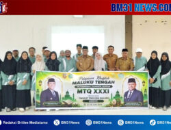 Bupati Malteng Lepas 69 Kontingen Khafilah MTQ Maluku Tengah ke MTQ XXXI Provinsi Maluku di Kota Ambon