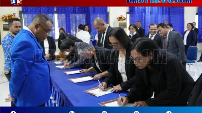 Pelantikan 12 Pimpinan Jurusan FPIK Unpatti Jadi Momentum Penguatan Tata Kelola Akademik