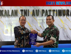 Danlanud Pattimura Terima Audiensi Direktur Universitas Terbuka Ambon, Bahas Penguatan SDM