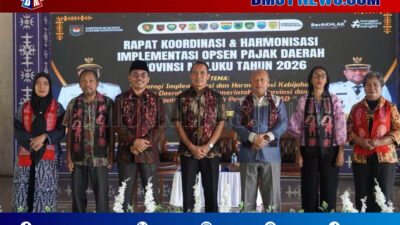 Rakor Opsen Pajak Daerah 2026, Zulkarnain Dorong Penguatan PAD Maluku