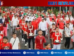 Bupati Malteng Dorong Gaya Hidup Sehat Lewat Jalan Santai HUT RI ke-81
