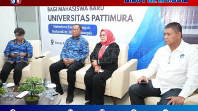 Rektor Unpatti Tegaskan PKKMB Harus Tanpa Kekerasan