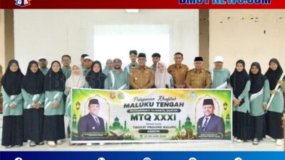 Bupati Malteng Lepas 69 Kontingen Khafilah MTQ Maluku Tengah ke MTQ XXXI Provinsi Maluku di Kota Ambon