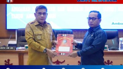 Ranperda Pertanggungjawaban APBD 2025 Disetujui, Pemkot Ambon Respons Desakan DPRD soal TPP Nakes dan Raja Definitif