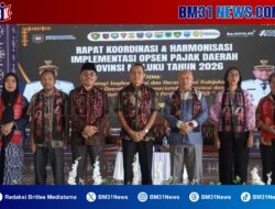 Rakor Opsen Pajak Daerah 2026, Zulkarnain Dorong Penguatan PAD Maluku