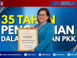 35 Tahun Mengabdi, Kader PKK Kota Ambon Raih Penghargaan Tertinggi Nasional Adhi Bhakti Utama