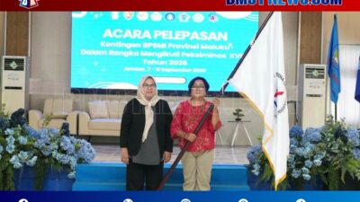 Rektor Unpatti Lepas Kontingen BPSMI Maluku ke Peksiminas XVIII