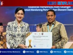 Wakili Pemkab Malteng, Arman Mualo Terima Sertifikat Nominasi TPAKD 2026